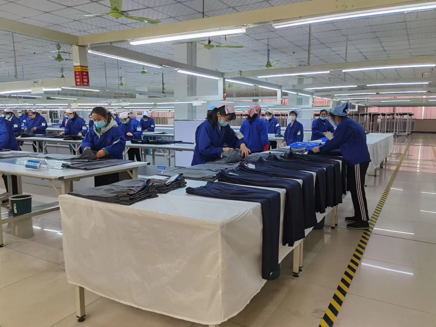 Garment finishing and quality check