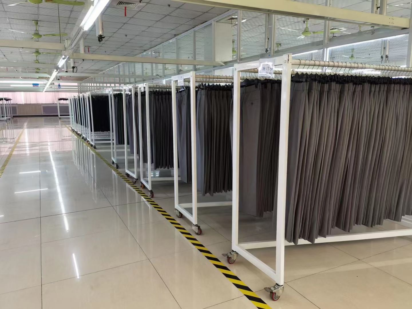 Finished garment organization