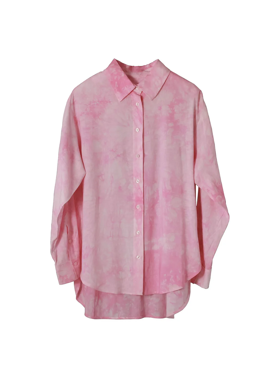 tie-dye oversized shirt