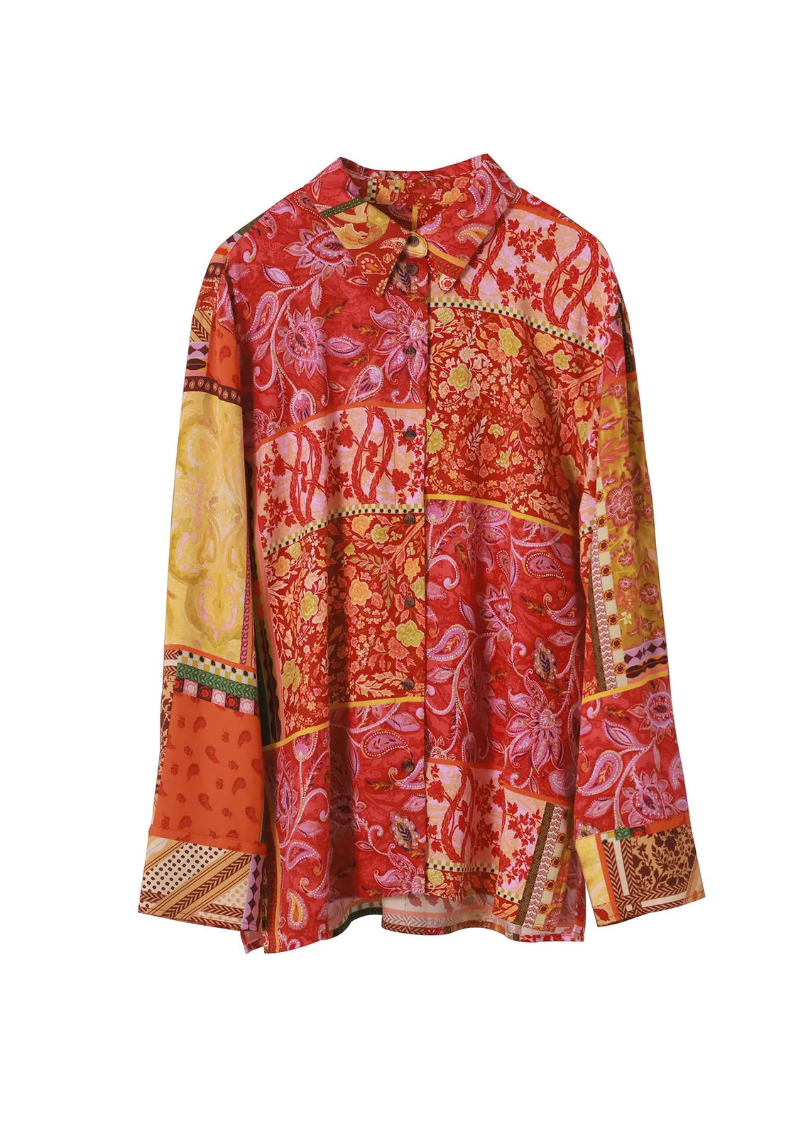Tencel printed shirt